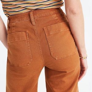 Madewell Emmett Wide-Leg Crop Pants